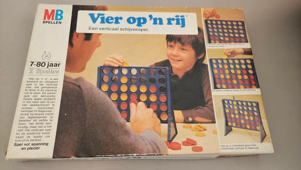 MB Vier op 'n rij, Een of twee spelers, Ophalen of Verzenden, Gebruikt, MB