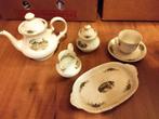 Vintage Bavaria theeservies met kasteelafbeelding, Antiek en Kunst, Ophalen of Verzenden