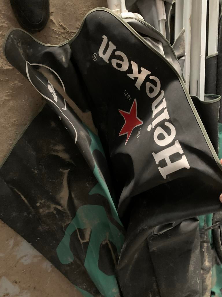 Heineken XXL Parasol - Grote Terrasparasol, Ophalen, Gebruikt, Meer dan 4 meter, Stokparasol