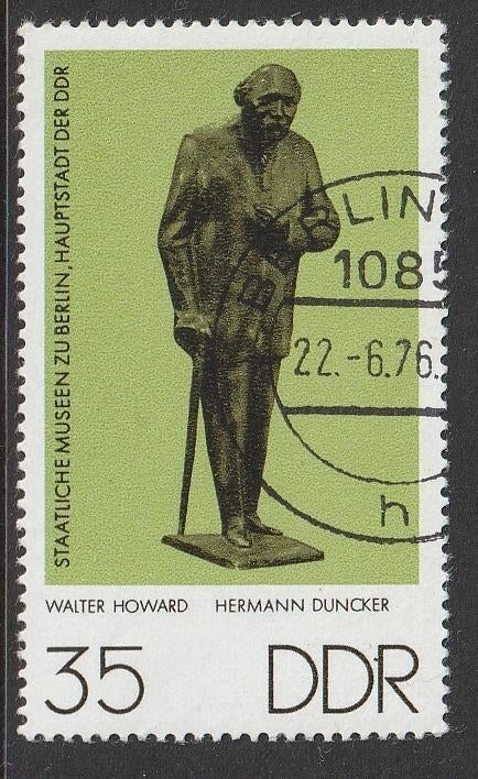 DDR 1976 2144 W Howard, Gest, Ophalen of Verzenden, DDR, Gestempeld