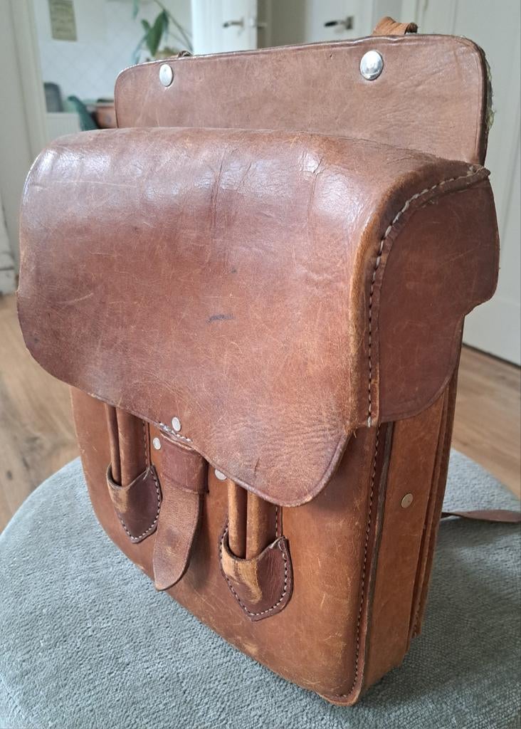 Vintage kaartentas, posttas., Ophalen of Verzenden, Nederland