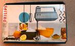 Vintage Philips handmixer retro compleet in doos, Witgoed en Apparatuur, Keukenmixers, Ophalen of Verzenden, Gebruikt