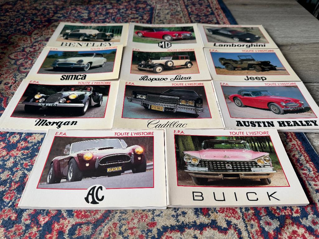 Toute L'Historie. Bentley, M.G. Lamborghini, Simca, Hispano, Boeken, Diverse auteurs, Ophalen of Verzenden, Zo goed als nieuw