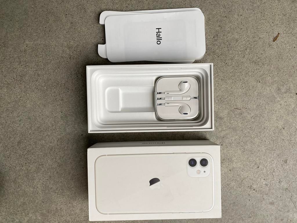 FABRIEKSNIEUW- Iphone 11- 128GB, Telecommunicatie, Mobiele telefoons | Apple iPhone, 128 GB, Zwart, Nieuw, Zonder simlock