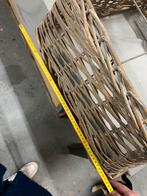 Hang lampen rotan, Huis en Inrichting, Lampen | Hanglampen, Ophalen of Verzenden, Zo goed als nieuw, Minder dan 50 cm