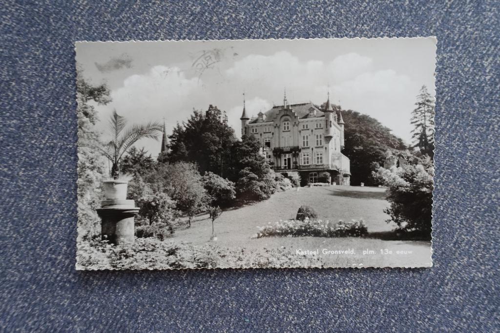 Gronsveld. Kasteel Gronsveld, Ophalen of Verzenden, 1960 tot 1980, Gelopen, Limburg