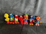 Sesamstraat Speelfiguren Set - Elmo, Koekiemonster & meer!, Ophalen of Verzenden, Gebruikt