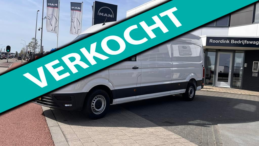 MAN TGE 35 2.0 Lang L4 Hoog, Stof, Gebruikt, 4 cilinders, Wit