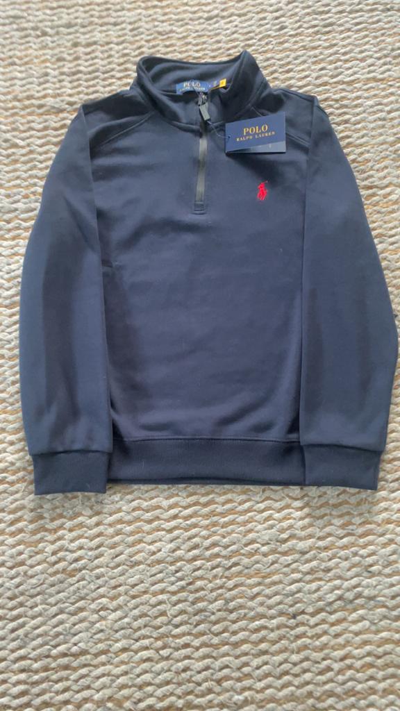 Polo Ralph Lauren zip sweater blauw, Kleding | Heren, Ophalen of Verzenden, Nieuw, Overige maten, Blauw