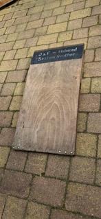 Vintage springplank turnen gymzaal oud Helmond Reuther, Ophalen, Gebruikt, Materiaal