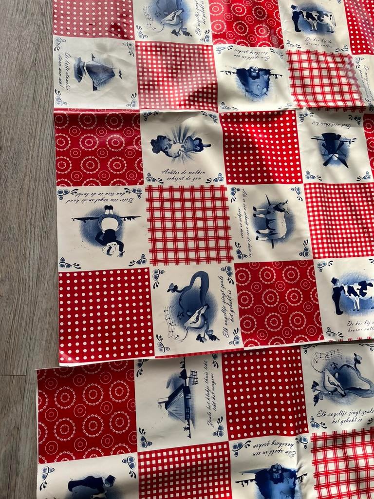 Tafelzeil, Verzenden, Zo goed als nieuw