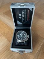 TW Steel horloge (TW04), Overige merken, Leer, Polshorloge, Ophalen of Verzenden