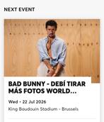 Bad Bunny - DeBÍ TiRAR MáS FOToS Tour Brussel, Twee personen, Juli