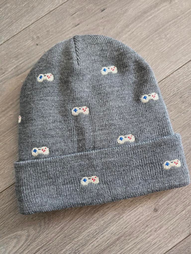 Grijs muts Gamester C&A, maat 128-152, Nieuw (JM4), Kinderen en Baby's, Kinderkleding | Mutsen, Sjaals en Handschoenen, Ophalen of Verzenden