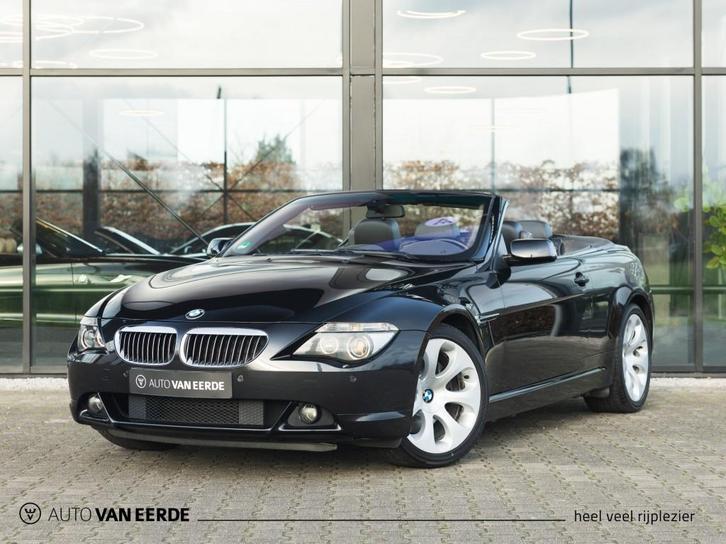 Bmw 6-SERIE 645ci S Cabrio Aut. - alle opties, twee eig., Auto's, BMW, Bedrijf, 6-Serie, ABS, Airbags, Boordcomputer, Centrale vergrendeling