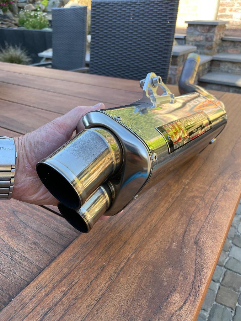 Yoshimura tri oval Suzuki GSX 400 600 750 1000 GS 1000 1100, Ophalen of Verzenden, Gebruikt