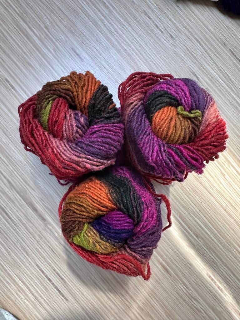 Noro Kureyon 100% Wol - 9 bollen nr 138, Ophalen of Verzenden, Nieuw, Breien of Haken, Wol of Garen