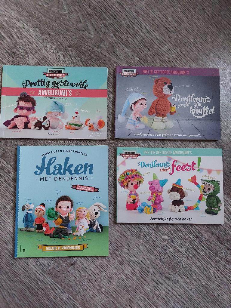 haak boeken DenDennis, Ophalen, Zo goed als nieuw, Haken, Patroon of Boek