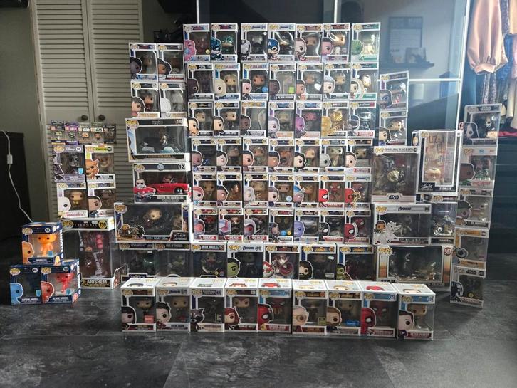 MEGA SET 90 Funko Pops!!, Verzamelen, Poppetjes en Figuurtjes, Ophalen of Verzenden