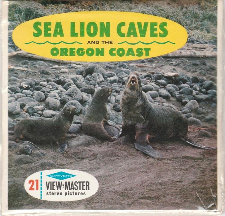 NIEUW view master SEA LION CAVES OREGON USA A247 viewmaster, Verzamelen, Speelgoed, Nieuw, Ophalen of Verzenden