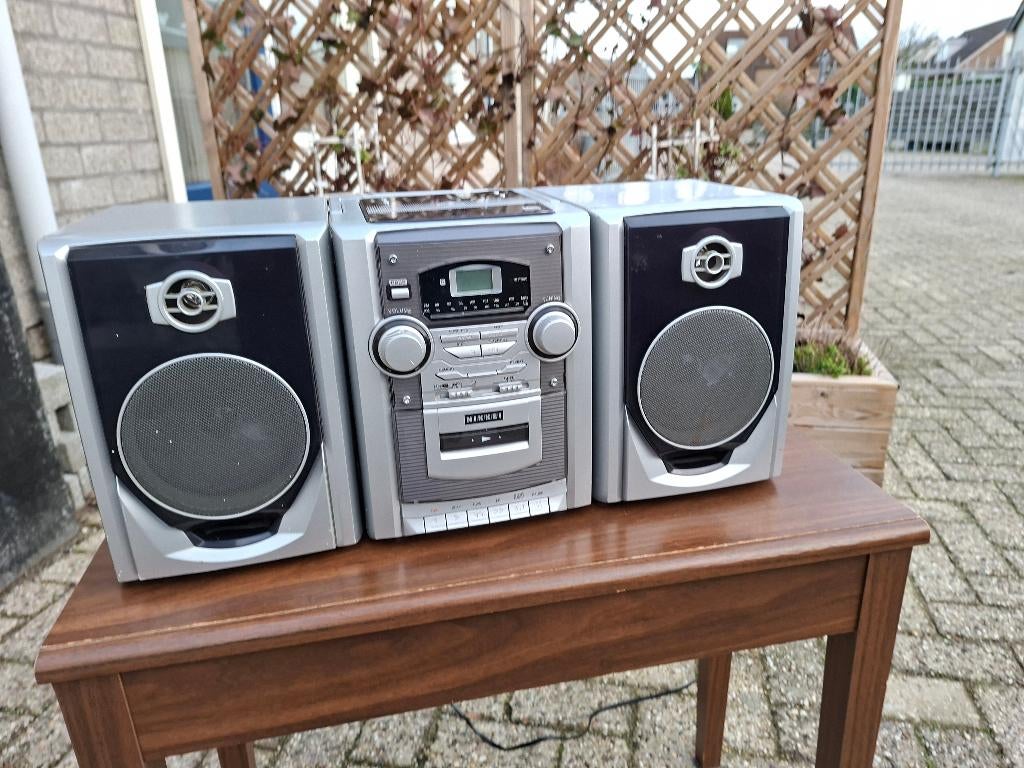draagbare stereotoren cd en radio en cassettedeck, Audio, Tv en Foto, Stereo-sets, Overige merken, Draagbaar, Refurbished, Ophalen of Verzenden
