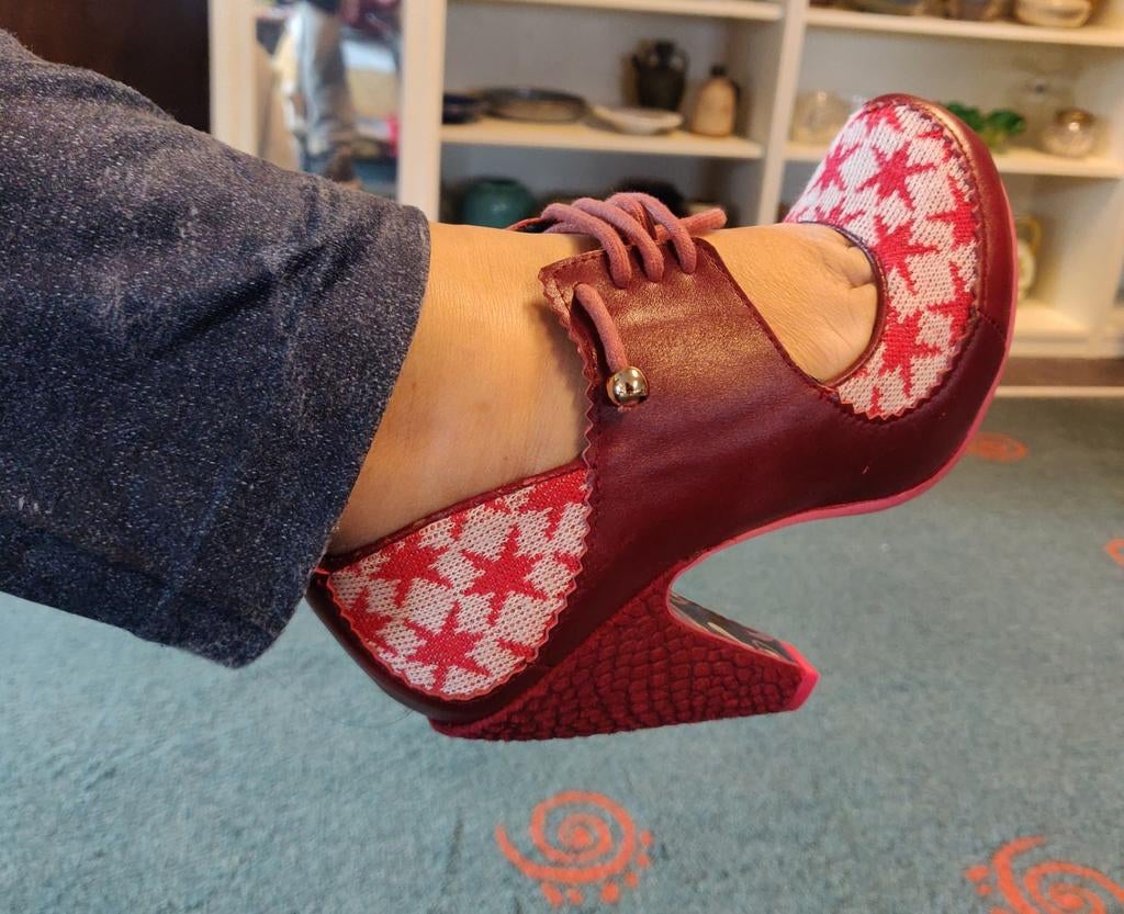 Irregular Choice women shoes damesschoenen, Kleding | Dames, Schoenen, Ophalen, Nieuw, Dansschoenen, Rood