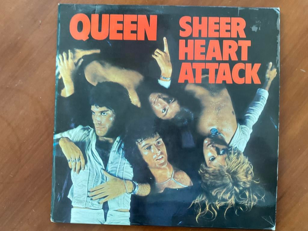 LP Queen, Sheer Heart Attack, gaaf, Ophalen of Verzenden, Zo goed als nieuw, 12 inch, Poprock