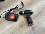 Metabo powermaxx BS boormachine 10,8V met 2 accus, Doe-het-zelf en Verbouw, Gereedschap | Boormachines, Ophalen of Verzenden, Zo goed als nieuw