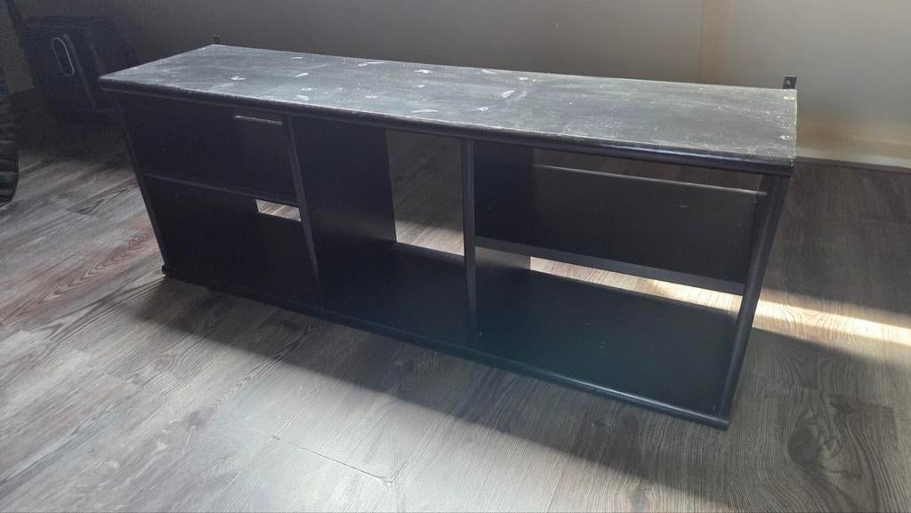 Wandkast zwart, Ophalen, Minder dan 50 cm, Gebruikt, Minder dan 100 cm