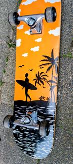 Skateboard met surf/strand design, Ophalen, Gebruikt, Skateboard