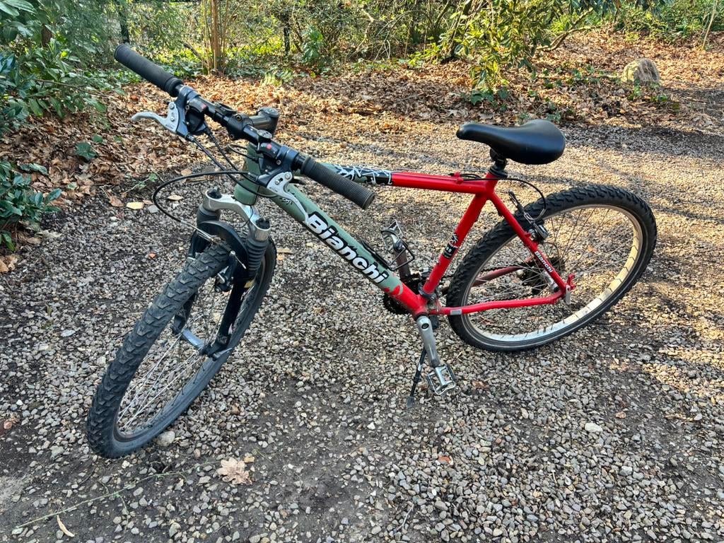 Opknapfiets kinder MTB Bianchi, Gebruikt, Heren, Ophalen, Overige merken