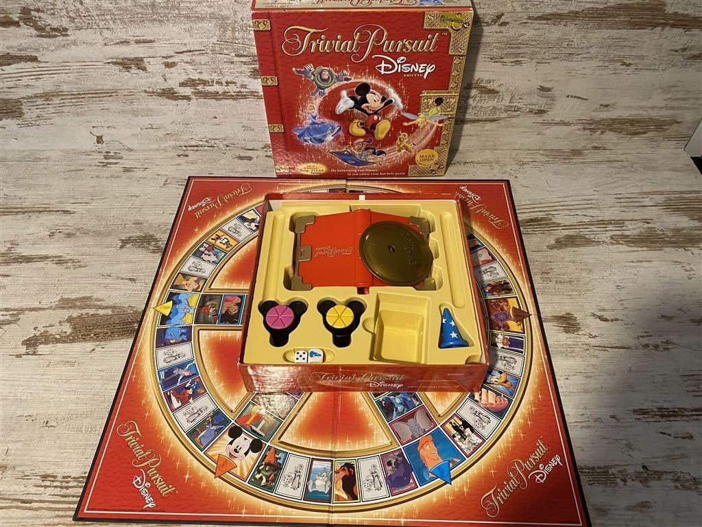 Trivial pursuit disney editie [s694], Hobby en Vrije tijd, Gezelschapsspellen | Bordspellen, Verzenden, Zo goed als nieuw