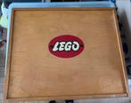 Vintage houten LEGO kist met inleg - zonder inhoud, Ophalen, Gebruikt, Losse stenen, Lego