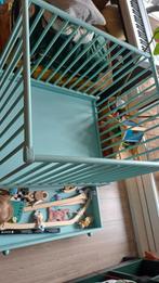 Baby box met lade - Mintgroen, Ophalen of Verzenden, Gebruikt, Vierkant, Lade