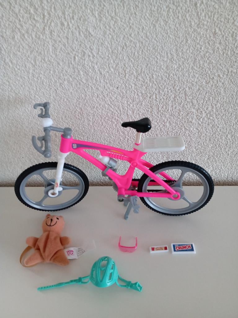 Barbie Pack 'n Go Bike uit 1999, Ophalen of Verzenden, Zo goed als nieuw, Barbie