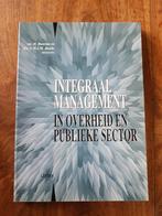 Integraal management in overheid en publieke sector, Ophalen of Verzenden, Zo goed als nieuw