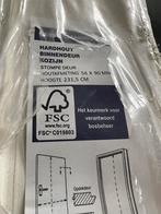 Nieuw hardhouten binnendeur kozijn, FSC-gecertificeerd, Doe-het-zelf en Verbouw, Deuren en Horren, Minder dan 80 cm, 215 cm of meer