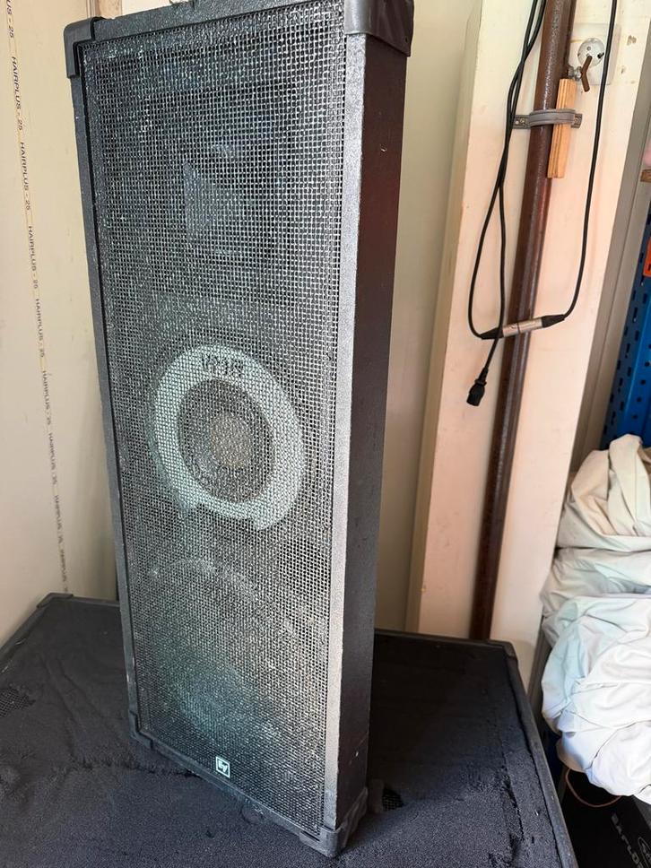 EV Deltamax (6 stuks) subwoofers en 2x ev toppen, Audio, Tv en Foto, Luidsprekers, Gebruikt, Front, Rear of Stereo speakers, 120 watt of meer