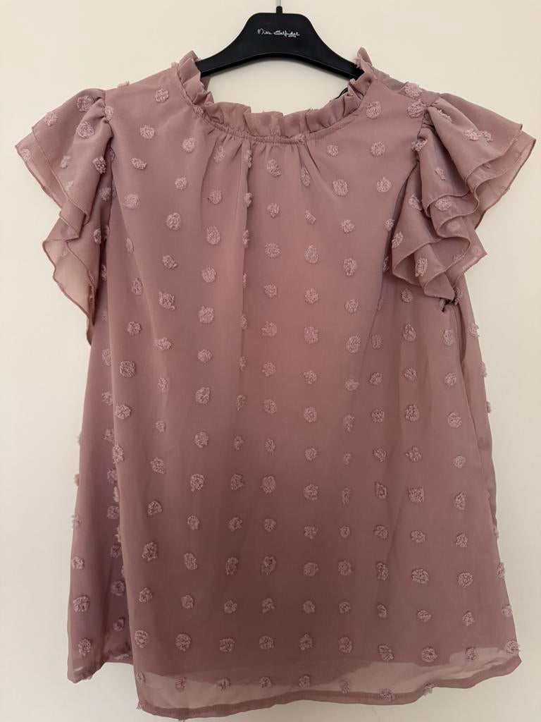 Blouse L, Ophalen of Verzenden, Zo goed als nieuw, Maat 38/40 (M), Korte mouw