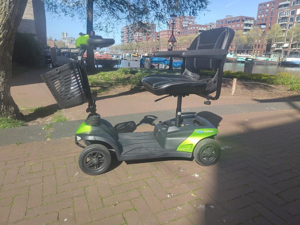 Demontabele scootmobiel, Ophalen, 15 km of minder, 10 km/u of minder