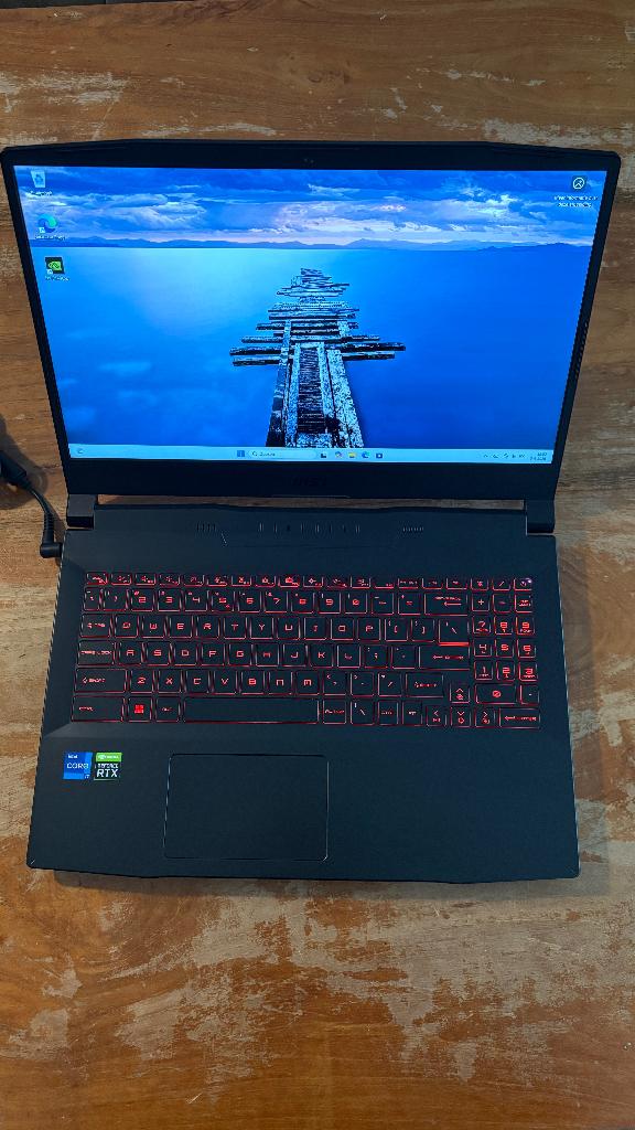 MSI Katana 3050Ti, Computers en Software, Windows Laptops, Gebruikt, 15 inch, SSD, 4 Ghz of meer, 16 GB, Qwerty, Ophalen