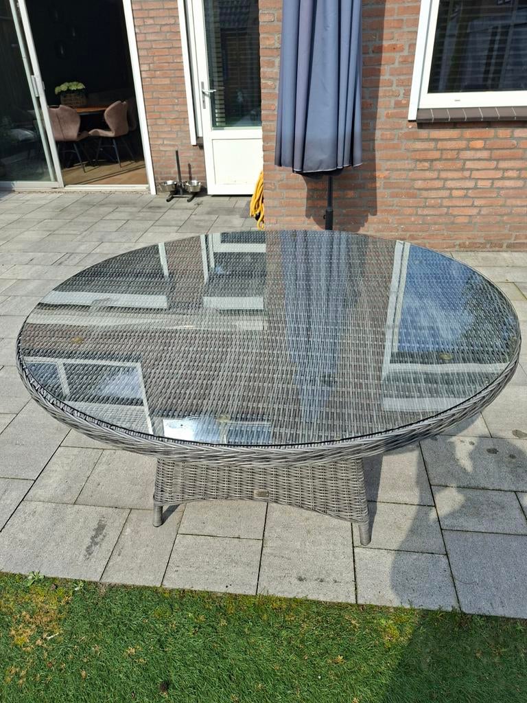 Tuintafel gratis af te halen, Tuin en Terras, Tuintafels, Ophalen of Verzenden, Gebruikt, Rechthoekig