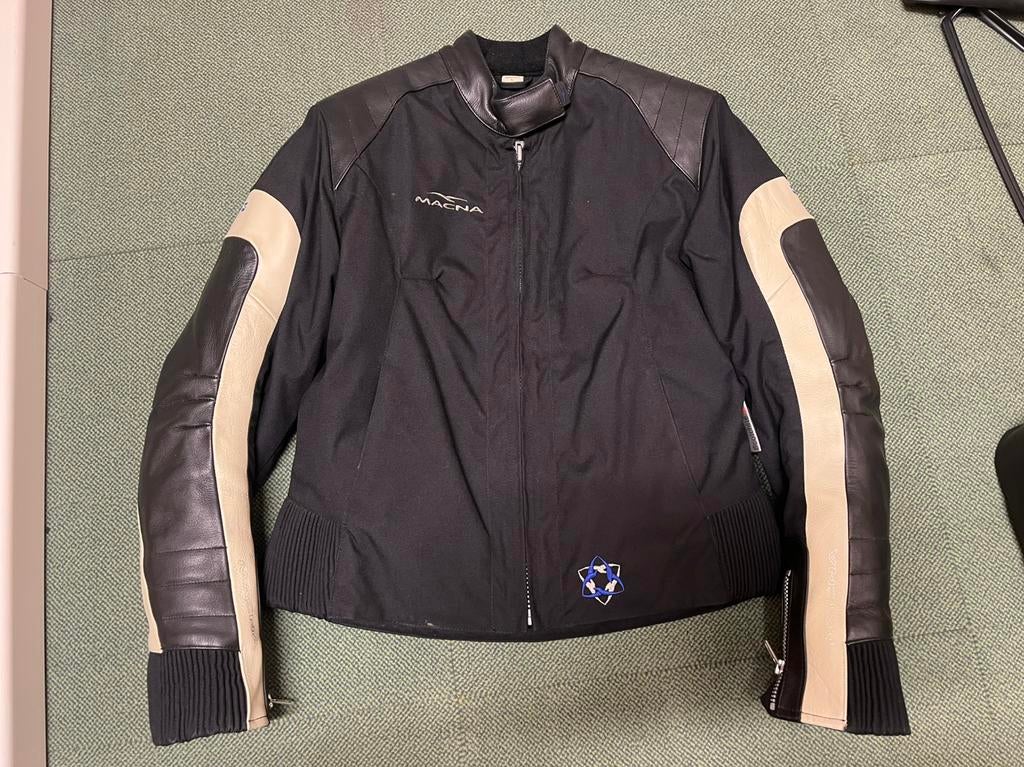MACNA Dames motor/race jas/jack zwart/beige mt. L, Motoren, Kleding | Motorkleding, Ophalen of Verzenden, Nieuw zonder kaartje