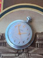 Vintage antiek Montre Strato incabloc zak / hals horloge €39, Ophalen of Verzenden, Overige materialen, Overige typen