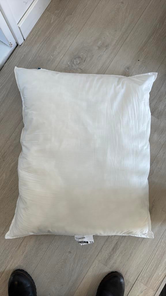 Ikea vildkorn hoofdkussen, Ophalen, Eenpersoons, Wit, Zo goed als nieuw