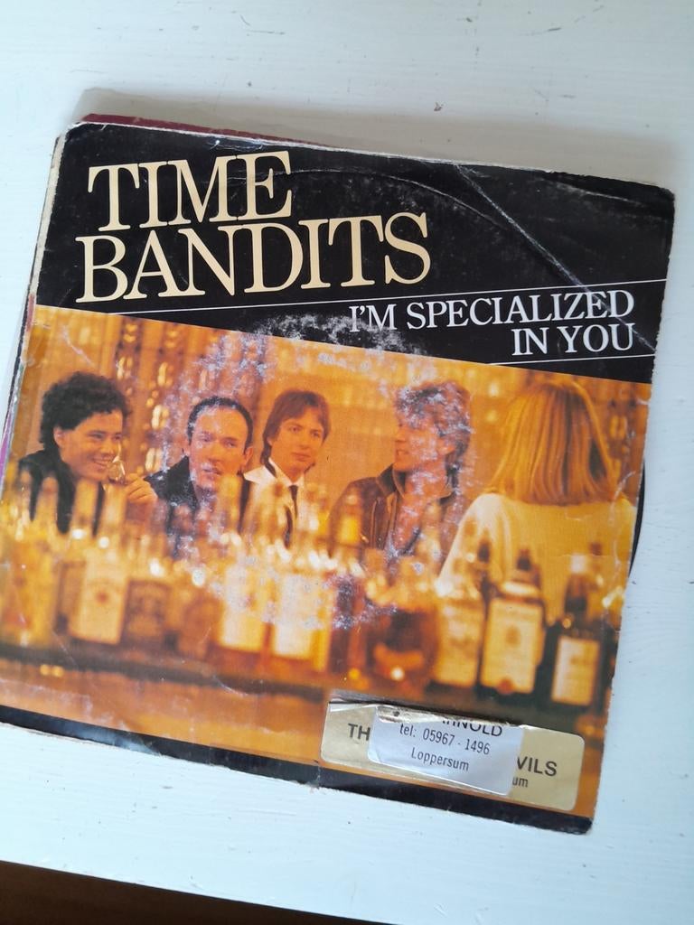 Time bandits 7inch i,m specialized in you, Ophalen of Verzenden, Zo goed als nieuw, Pop