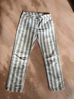 Anna zomerbroek offwhite/groen gestreept maat 40, Maat 38/40 (M), Anna van Toor, Ophalen of Verzenden, Zo goed als nieuw