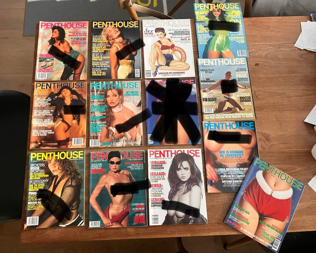 penthouse 1994, Verzenden, Gelezen, Overige typen