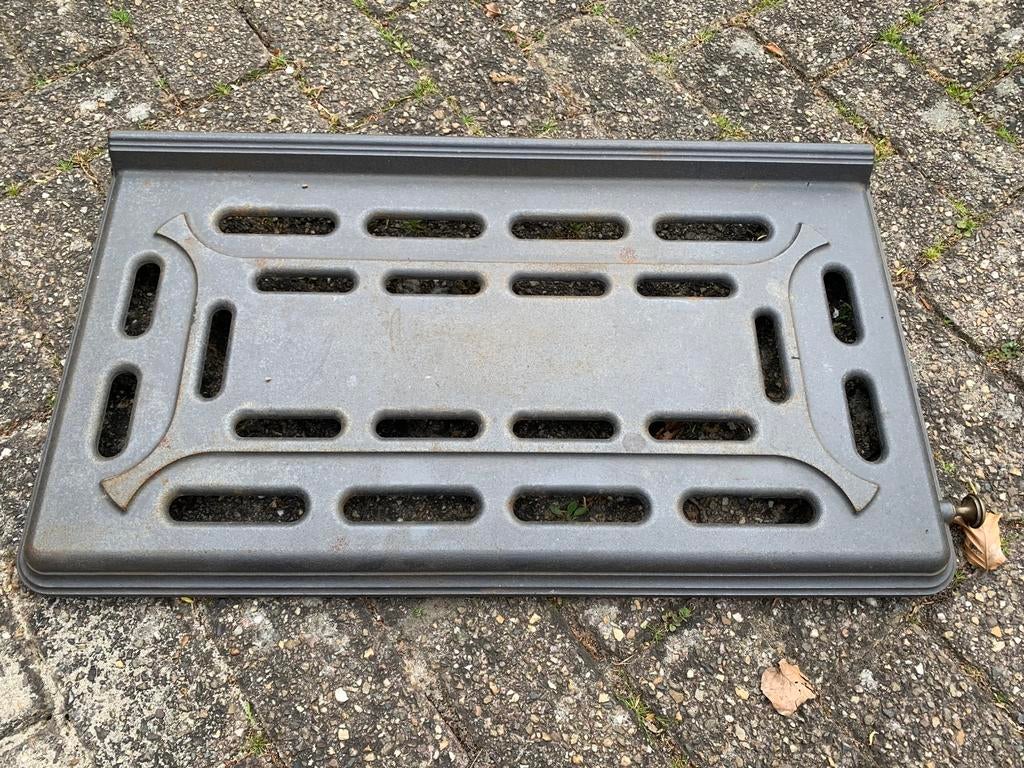 Gietijzeren rooster deksel tbv Efel kachel, Huis en Inrichting, Kachels, Ophalen, Gebruikt, Hout, Houtkachel