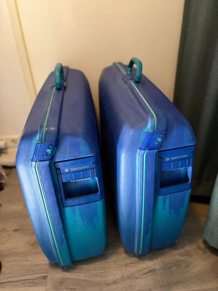 harde koffer samsonite 90 liter, Ophalen, Zo goed als nieuw, Hard kunststof, 70 cm of meer